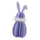 thumbnail image 4 of Decoración de conejito de Pascua Letrero de madera de conejito de Pascua Suministros para fiestas Escritorio creativo Púrpura, 4 of 7