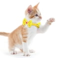 thumbnail image 6 of Goowood Dog Bow Tie Adjustable Collars Dog Wedding Outfit Handmade Polyester Soft Cute Fashionable Comfortable Dog Collar for Large Medium Small Dogs, 6 of 7