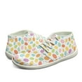 thumbnail image 4 of Psesaysky Eggs Printed Barefoot Shoes for Easter Water-Resistant Comfortable Durable Sneakers for Girls Ladies Size 6-13.5, 4 of 7