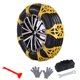 thumbnail image 1 of De Nieve Antideslizantes Para Coche, Cadenas De Neumáticos Antideslizantes Ajustables, Cadenas De Nieve Para Coche 8 Cadenas seitruly HA040654-01, 1 of 6