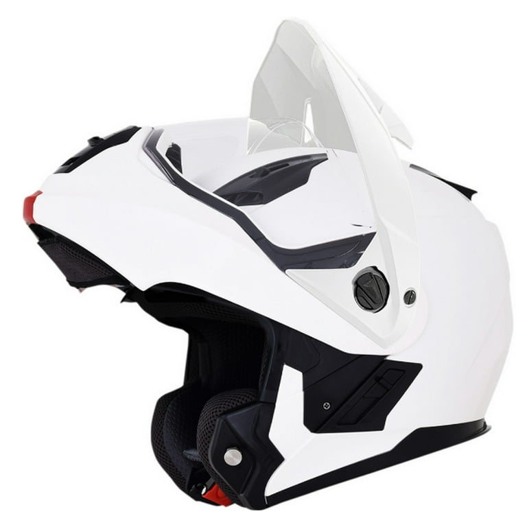AFX FX-111 Dual Sport Modular Helmet White XXL - Walmart.com