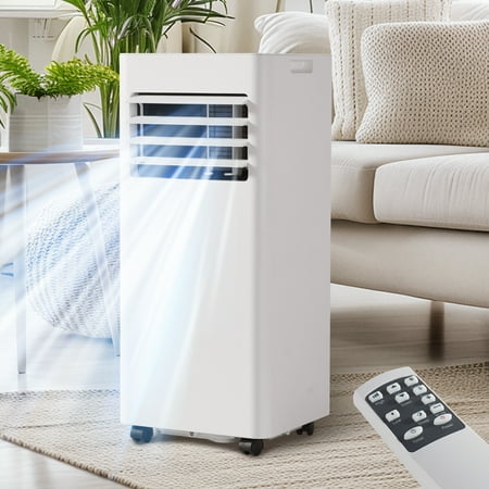 BaPiPro 10000 BTU ASHRAE Portable Air Conditioners with Heater, 5-in-1 Standing AC Unit with Heat, Cool, Dehumidifier, Fan, Sleep Mode for Room ups to 350 Sq.Ft