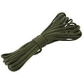 thumbnail image 4 of 3X 7 Rope Paracord Parachute Rope Resistant Camping Survival Color: Green Length: 8M,3 x Paracord,army green, 4 of 8