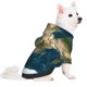 thumbnail image 2 of Fotbe World Map Sudadera con Estampado para Perros Pequeños – Suéter con Capucha para Mascotas, Tela Suave de Forro Polar con Bolsillo-Small, 2 of 7