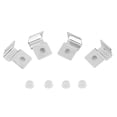 thumbnail image 2 of Clips de Couvercle d'Aquarium, Supports de Réservoir de Poissons Clips de Couvercle en Verre Clips de Couvercle Universels en Acier Inoxydable pour Aquarium Sans Bord, 2 of 7