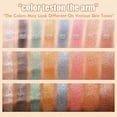thumbnail image 4 of Dual-Ended Cream Eyeshadow Stick Set – Silky Smooth, Waterproof & Transfer-Proof, All-Day Shimmer Wear Eye Makeup 2ml, 4 of 6