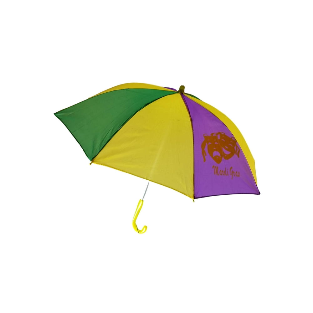 MGPS MGPS Mardi Gras Umbrella Second Line Parasol Purple Green Gold