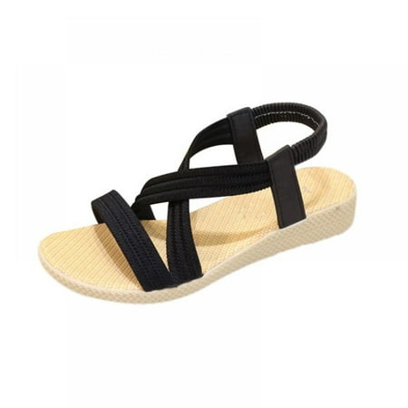 

Summer Women Mix Color Flip Flops Beach Shoes