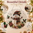 thumbnail image 3 of Christmas Pearl Painting Suncatcher DIY Kit, Acrylic Hanging Diamond Art Ornament with Pearl and Rhinestone Details, Holiday Window Wall Decor Craft, 3 of 8
