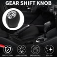 thumbnail image 2 of Unique Bargains Gear Shifter Knob 6 Speed Manual Gearbox Stick Shifter Lever Knob for Renault Megane 2009-2015 Plastic, 2 of 6