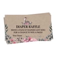thumbnail image 1 of Inkdotpot 30Jungle Animals Baby ShowerRustic Diaper Raffle Ticket Lottery Insert Cards Supplies Games For Baby Shower Party Bring A Pack Of Diapers To Win Favors Gifts And Prizes, 1 of 5
