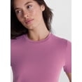 thumbnail image 4 of Avia Women's and Women's Plus SoftSculpt Tee with Short Sleeves, Sizes XS-4X, 4 of 6