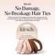 thumbnail image 2 of Kitsch Hair Ties No Damage - Strong, Stretchy Hair Bands | Soft Nylon Ponytail Holders, Snag-Free Rubber Bands, Perfect for Updos & Braids | Ideal Gifts for Women - Rosewood, 8pcs, 2 of 4