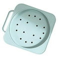 thumbnail image 2 of Flower Rolling Plant Stand with Wheels Movable Tray Flower Pot Rack Holder L Blue, 2 of 8