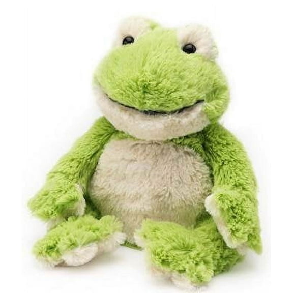 FROG - WARMIES Cozy Plush Heatable Lavender Scented Stuffed Animal