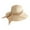 White, variant on Fgnfyis Stylish Summer Women's Wide Brim Sun Beach Hat With Decorative Bow For Outdoor Activities White One Size