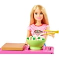 thumbnail image 7 of Barbie Noodle Maker Doll & Playset, Blonde Fashion Doll with Workstation, Molds, Dough & Accessories, 7 of 7