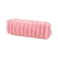 thumbnail image 3 of Under 1$ Pencil Case Colorful Cloth Slim Pen Pouch Pencil Organizer for College Office Teens 7.9x2x2 in Cloth Pink by Xuniizn, 3 of 7