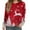 A-Red, variant on Christmas Sweatshirts for Women 2025 Long Sleeve Crewneck Xmas Reindeer Graphic Sweatshirt Pullover Tops