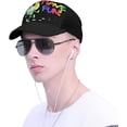 thumbnail image 4 of Dandys World Casquette de Baseball Mode Ajustable Imprimée pour Hommes et Femmes, 4 of 5