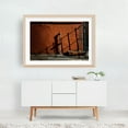 thumbnail image 5 of Rusty Pipe - Queens New York Photography Oak Framed Wall Art Print 20 x 30 inches, 5 of 6