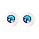 thumbnail image 4 of 2 ojos de muñeca, ojos acrílicos, manualidades, regalo duradero, versátil, alto rendimiento Verde, 4 of 9