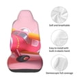 thumbnail image 4 of Wukai Colorful Cartoon Biplane Full Set Car Seat Covers with Soft Padding Universal Auto Front Seats Protector and Cushion Mat, 4 of 5