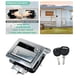 thumbnail image 4 of Kit de Cerraduras de Pestillo de Puerta Shamjiam para Autocaravana Plata, 4 of 8