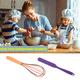 thumbnail image 5 of Juego de mini utensilios de cocina de 2 piezas: utensilios de cocina de silicona con mangos de madera, 5 of 5