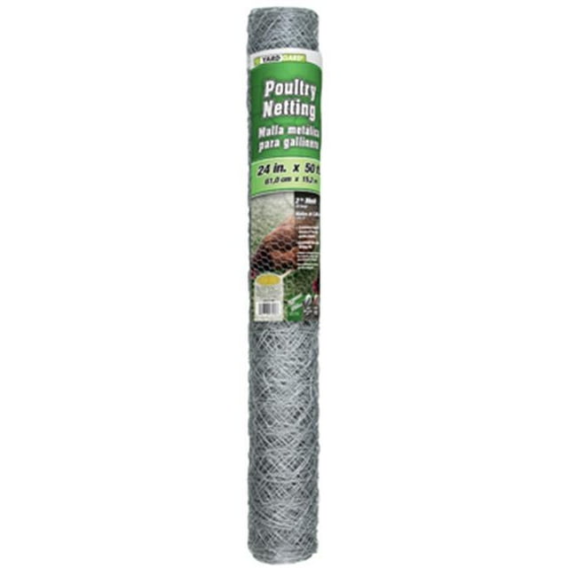Midwest Air 308474B 24 Po x 50 Pi Filet de Volaille Galvanisé de 2 Po