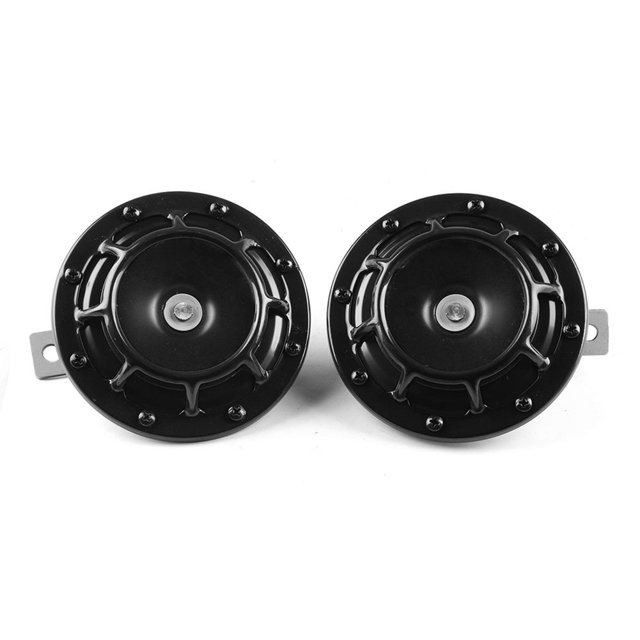 Altavoz Aire Eléctrica Kit Tono Explosión Compacta 2 Piezas/juego Súper Ruidoso 12 V 115 DB Impermeable 335 HZ/400 HZ para Vehículo Motocicleta