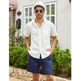 thumbnail image 5 of COOFANDY Men's Casual Shorts Drawstring Shorts with Elastic Waist, 5 of 7