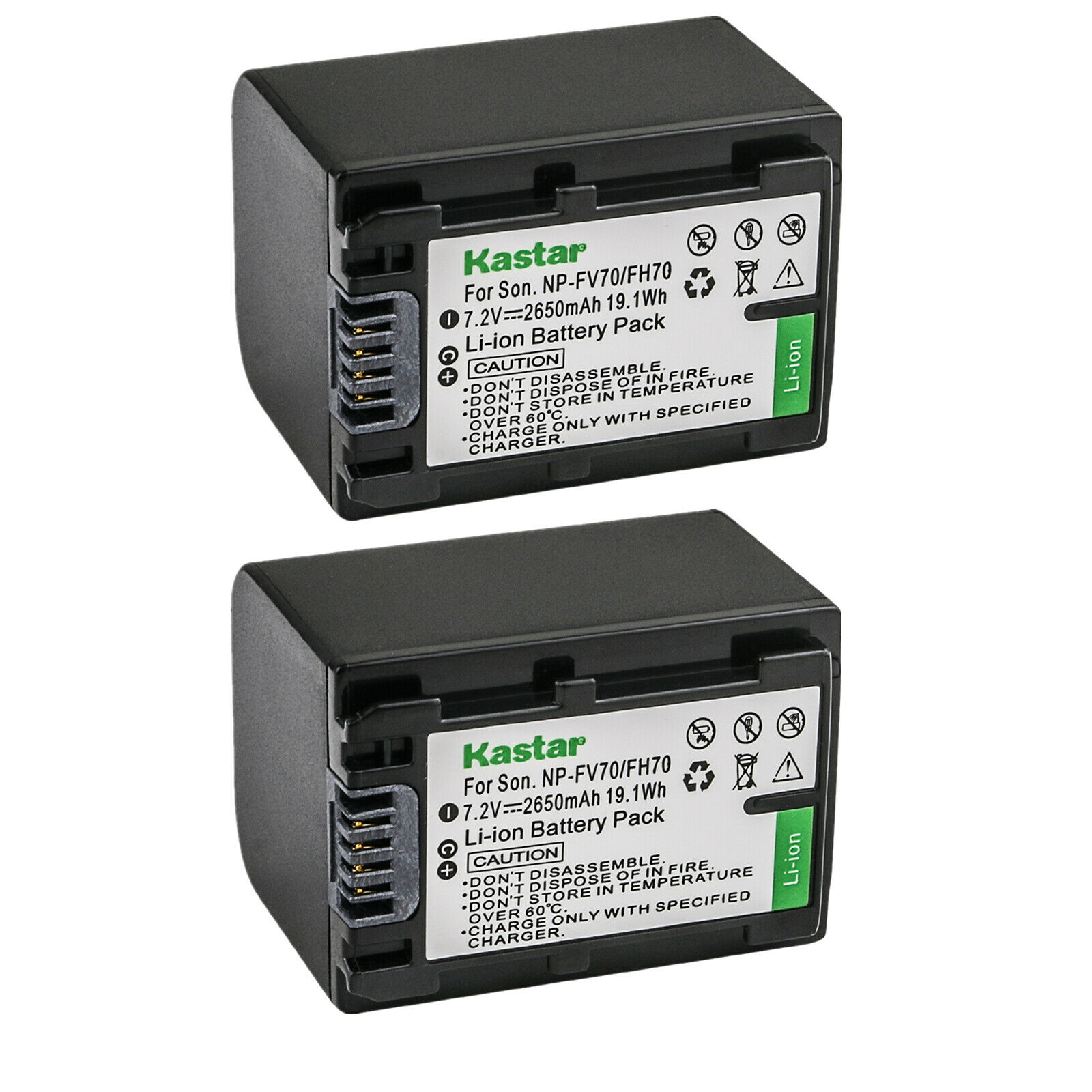 Batteria Compatibile Per Panasonic Lumix DMC-FZ7 - 7.2V 600mAh Li-Ion - Sostitutiva Serie Originale