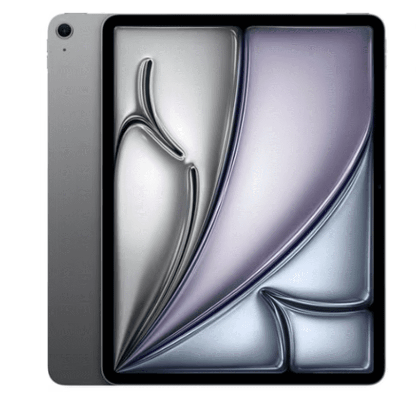 Restored Apple iPad Air 13-inch with M3 chip Built for Apple Intelligence, Liquid Retina Display, 128GB, 12MP Front/Back Camera, Wi-Fi 6E, Touch ID, All-Day Battery Life - Space Gray