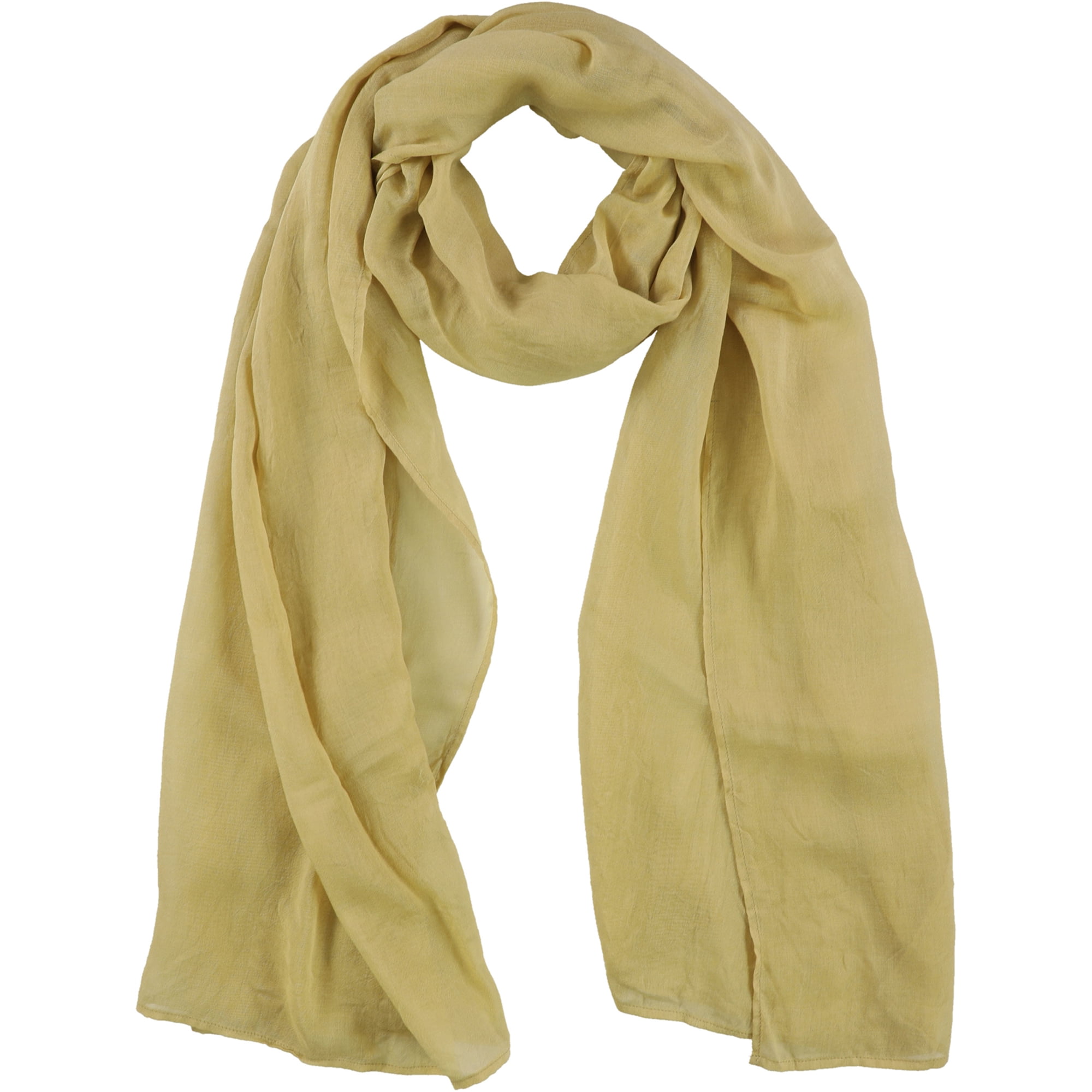 Solid-colored Buttercup Scarf