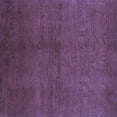 thumbnail image 1 of Ahgly Company Indoor Square Oriental Blue Industrial Area Rugs, 3' Square, 1 of 4