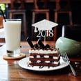 thumbnail image 2 of Gorro de graduación 40 piezas Yotijar 2018 con púas para cupcakes, 2 of 10