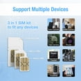 thumbnail image 5 of EIOTCLUB Card  - Ideal for Security camera Trail camera Cellular Camera, No Contract | 5G/4G LTE Network in USA Coverage | 3-in-1 SIM Card, 5 of 7