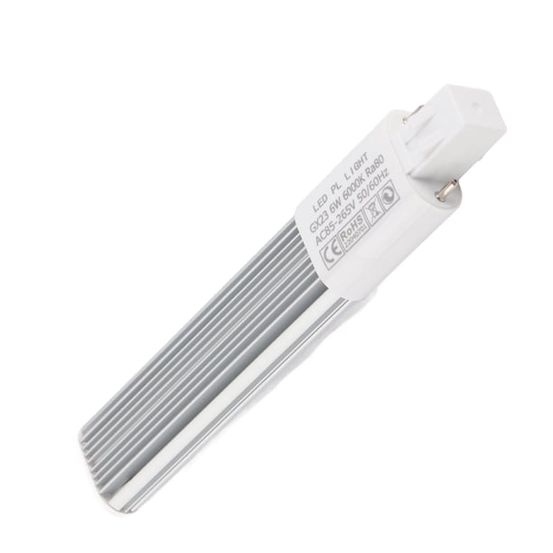 6W 2 Pin Utility Shop Light LED Lámpara Compacta Tubo Empotrado Horizontal Bombilla Accesorios De Iluminación