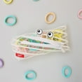 thumbnail image 4 of ZIPIT Monster Pencil Case, Clear Pencil Pouch, Holds up to 30 Pens, Made of One Long Zipper! (Clear White), 4 of 9