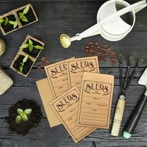 Kraft Paper Envelopes, Self-Adhesive Storage Bags, Blank Sample Envelopes, Seed and Herb Storage, 20pcs Eco-Friendly Kraft Paper Supplies