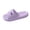 Purple, variant on Purple Women'S Casual Home Wear Slippers Eva Spring Summer Comfortable Washable Odor Free Bathroom Shower Footwear Eva