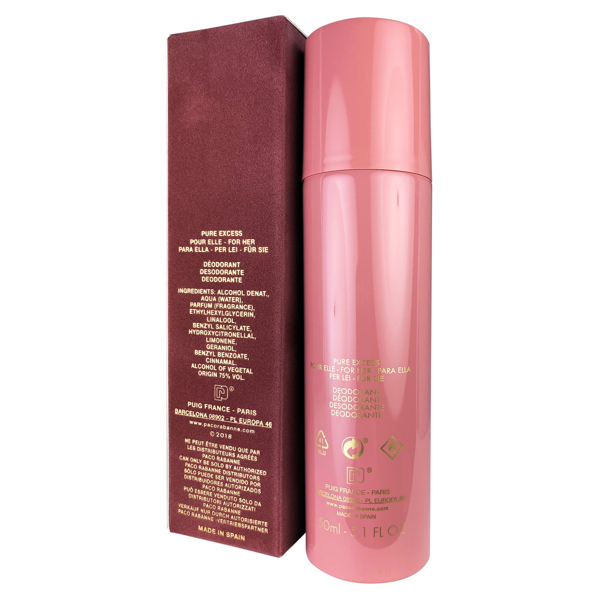 PURE XS by Paco Rabanne Women 5.1 oz Deodorant Spray