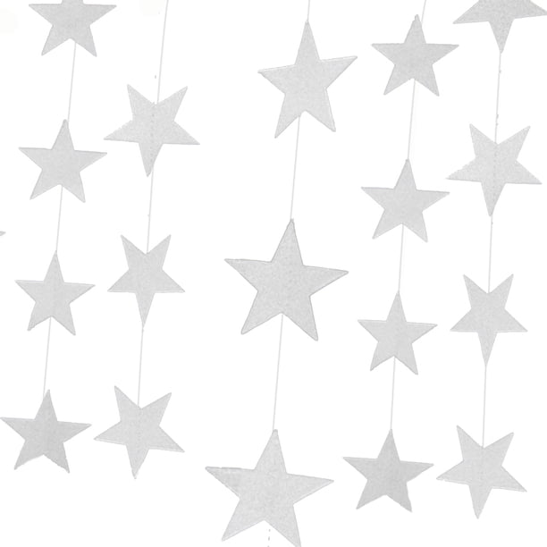 Bewildely 1 Juego de dibujo de papel, apariencia exquisita a la moda, hermosa superficie lisa distintiva, joyería de estrella de cinco puntas Kits de decoración para fiestas Astilla Bewildely HA059169-02
