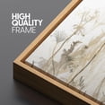 thumbnail image 3 of IDEA4WALL Extra Large Framed Canvas Print Wall Art Botanical Wildflowers Neutral Tones Mid-Century Vintage Art Nature Wilderness Wall Decor Oversized Artwork Relax/Calm for Room Decor - 60"x20", 3 of 5