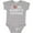 AC-Heather Grey, variant on I Love My Daddy's Tattoos Boys or Girls Baby Bodysuit