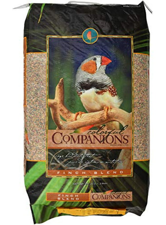 | Finch Bird Food Blend | Nutritionally Complete | Premium Grains and Seeds | 25 Pound (25 lb.) Bag