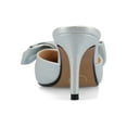 thumbnail image 3 of Journee Womens Tiarra Mules Mid Stiletto Pointed Toe Evening Pumps, Widths Available, 3 of 8