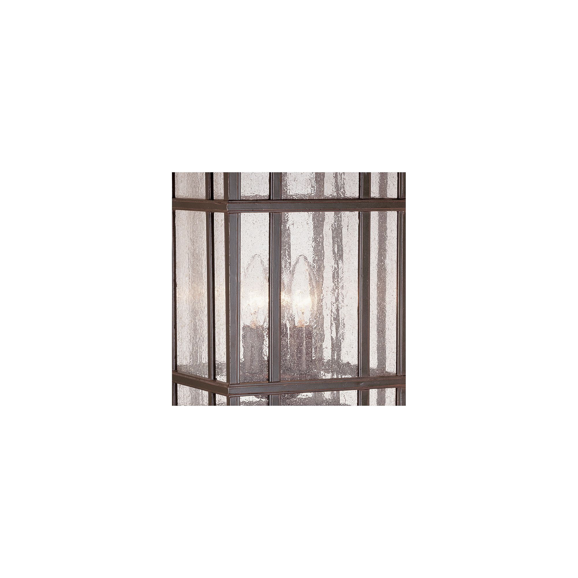 Kathy Ireland Sierra Rustic Outdoor Post Light Rubbed Bronze with Pier Mount Adapter 22" Seedy Glass Panels for Exterior Barn Deck House Porch Yard