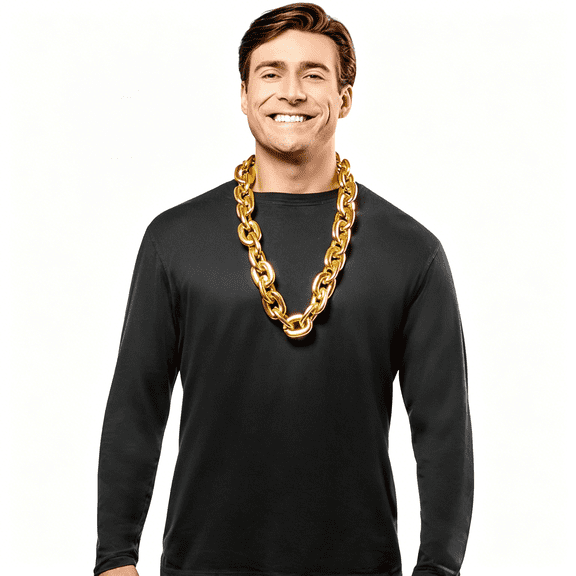 DESIGNICE Adult Costume Accessory Jumbo Neck Chain